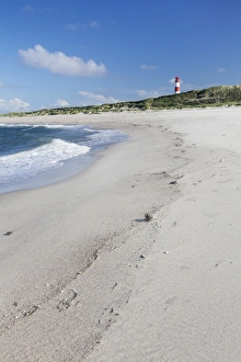 Sylt Island Photography Drucke: Beach and lighthouse List Ost, Ellenbogen