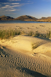 Outer Hebrides Travel Destination Drucke: Beach, Luskentyre