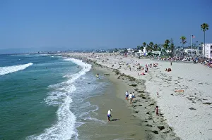 US Travel Destinations Drucke: The beach at Ocean Beach