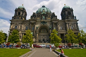 Berlin Cathedral Germany Drucke: The Berlin Cathedral, a Protestant cathedral, Berlin, Germany, Europe