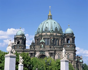 Berlin City Landmarks Drucke: The Berliner Dom in Berlin