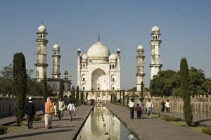 Indian Historical Landmark Drucke: The Bibi ka Maqbara