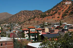 Drucke von Bisbee ist ein alter Kupferbergbauort in den Vereinigten Staaten von Amerika im Norden der Nordamerika Verwandte Bilder Drucke: Bisbee ist ein alter Bergbaustadt aus der Eisenzeit in den Vereinigten Staaten von Amerika im Nordamerika