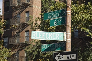 Manhattan Travel Photography Drucke: Bleecker Street