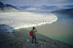 Scandinavian Nature Escapes Drucke: Blomstrand Glacier