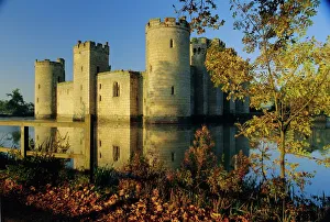 East Sussex Drucke: Schloss Boodien in der Grafschaft Ost-Sussex im Vereinigten Königreich Großbritannien und Nordirland