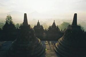 Drucke von Borobudur, Java, Indonesien Verwandte Bilder Drucke: Borobudur, Java