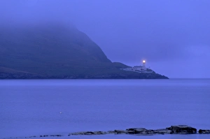 Shetland Islands UK Drucke: Bressay lighthouse