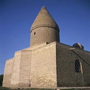 Bukhara Architecture Drucke: Brick building of the Chashma Aub