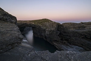 County Clare Landscape Photography Drucke: Bridge of Ross, Loop Head, County Clare, Munster, Republic of Ireland, Europe
