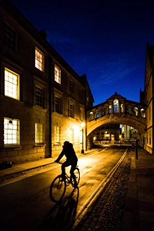 Brücke der Sehnsucht in Oxford im englischen Landkreis Westmilton (Oxfordshire), England