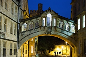 Brücke der Seufzer, Oxford (Oxford), Großbritannien (England)