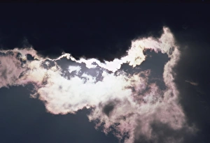 Stormy Weather In Europe Drucke: Bright skies behind dark storm clouds in Devon, England, United Kingdom, Europe
