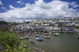 Bilder Datiert 13. Mai 2014: Hafen von Brixham in Devon im Vereinigten Königreich in Europa