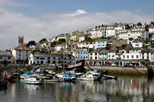 Hafen Brixham Süddevon England Vereinigtes Königreich Europa