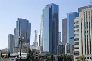 Los Angeles Architecture Drucke: Broad Plaza