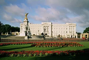 Schloss Drucke: Buckinghampalast, London, England und Großbritannien in Europa