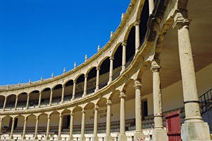 Andalucia Travel Destination Drucke: The Bull Ring