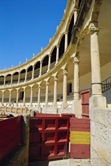 European Union Travel Spots Drucke: The Bull Ring built in 1784