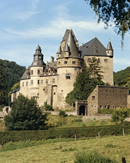 German Medieval Castles Drucke: Burresheim Castle