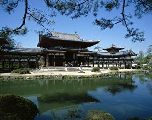 Temple Architecture Japan Drucke: Byodin Temple