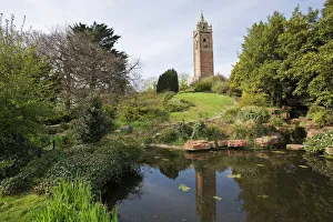 Kabotturm im Brandon-Hill-Park in Bristol auf der Insel England im Vereinigten Königreich in Europa