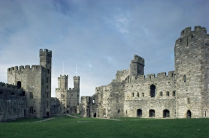 World Heritage Sites In Europe Drucke: Caernarfon (Caernarvon) Castle