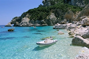 Italian Mediterranean Sea Views Drucke: Cala Goloritze