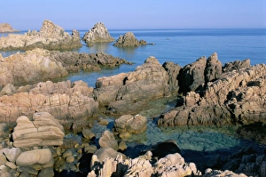Italian Mediterranean Sea Views Drucke: Cala Rossa