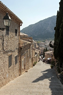 Bilder vom 6. Oktober 2011: Kreuzwegschritte in der Stadt Pollensa auf der Insel Mallorca im Balearen-Archipel Spaniens Europa