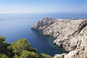 Cap de Capdepera ist der östlichste Punkt von Mallorca in den Balearen Inseln Spaniens im Mittelmeer und Europa