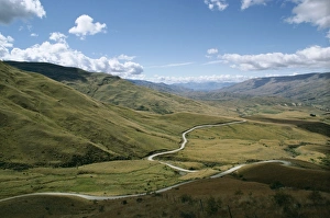 New Zealand Winter Landscapes Drucke: Cardrona area