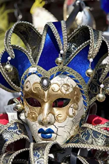 Drucke von Karneval in Venedig im Venetien Italien Europa Venetien Drucke: Karneval in Venedig