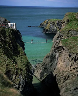 Kletterbrücke von Carrick-a-Rede
