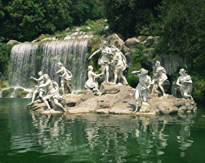 Italian Baroque Style Buildings Drucke: The Cascade