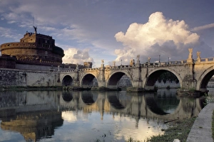 Lazio Italy Travel Guide Drucke: Castel St. Angelo