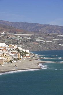 Costa Del Sol Tourism Drucke: Castell de Ferro beach