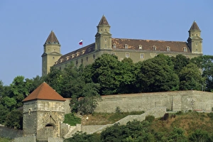 Bratislava Castle Slovakia Drucke: Castle, Bratislava