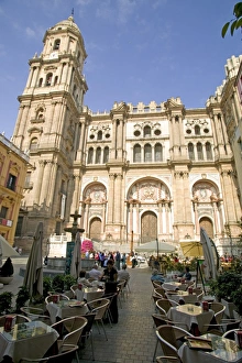 European Union Tourist Attraction Drucke: Cathedral, Malaga