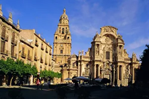 Spanish Architecture Drucke: The Cathedral in Murcia