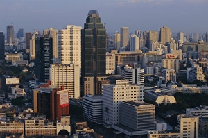 Bangkok Cityscape Drucke: Central Bangkok