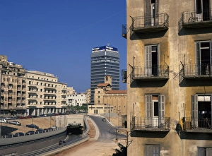 Mediterranean Coastal City Drucke: Central District