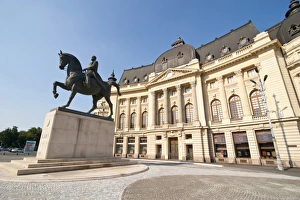 Drucke von Zentralbibliothek der Universität, Bukarest, Rumänien, Europa Rumänien Drucke: Zentrale Universitätsbibliothek, Bukarest, Rumänien, Europa.
