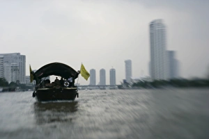 Thailand Travel Destination Drucke: Chao Phraya River