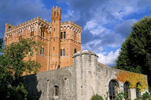 Siena Province Italy Drucke: Chateau de Brolio