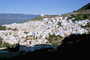 Northern Africa Landscape Drucke: Chefchaouen