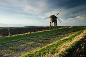 UK Landmarks Drucke: Chesterton Windmill, Warwickshire, England, United Kingdom, Europe