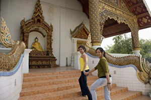 Colorful Asian Architecture Drucke: Chiang Mai