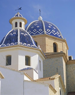 Spanish Christian Heritage Sites Drucke: Church in Altea