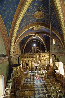 European Orthodox Churches Drucke: Church interior